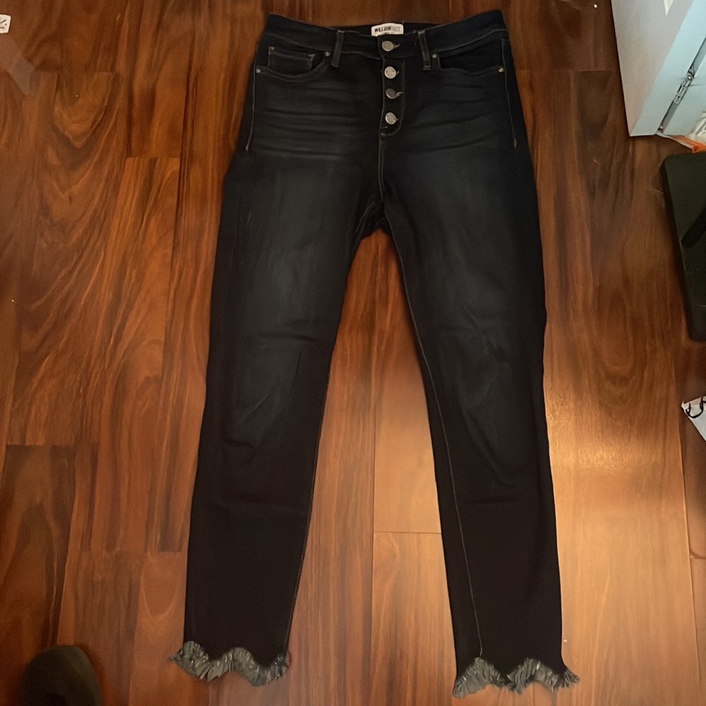 William Rast High Rise Ankle Skinny Jeans